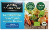 Bouillon - cubes de bouillon à teneur réduite en sel BIO 68 g - NATUR COMPAGNIE